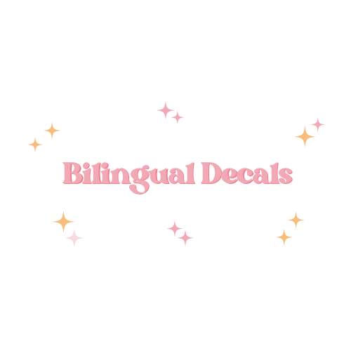 ✨ Bilingual Decals✨