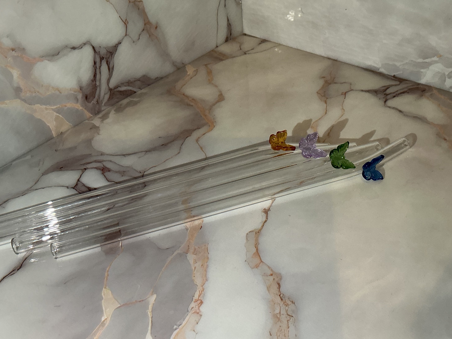 ~Butterfly Straws~