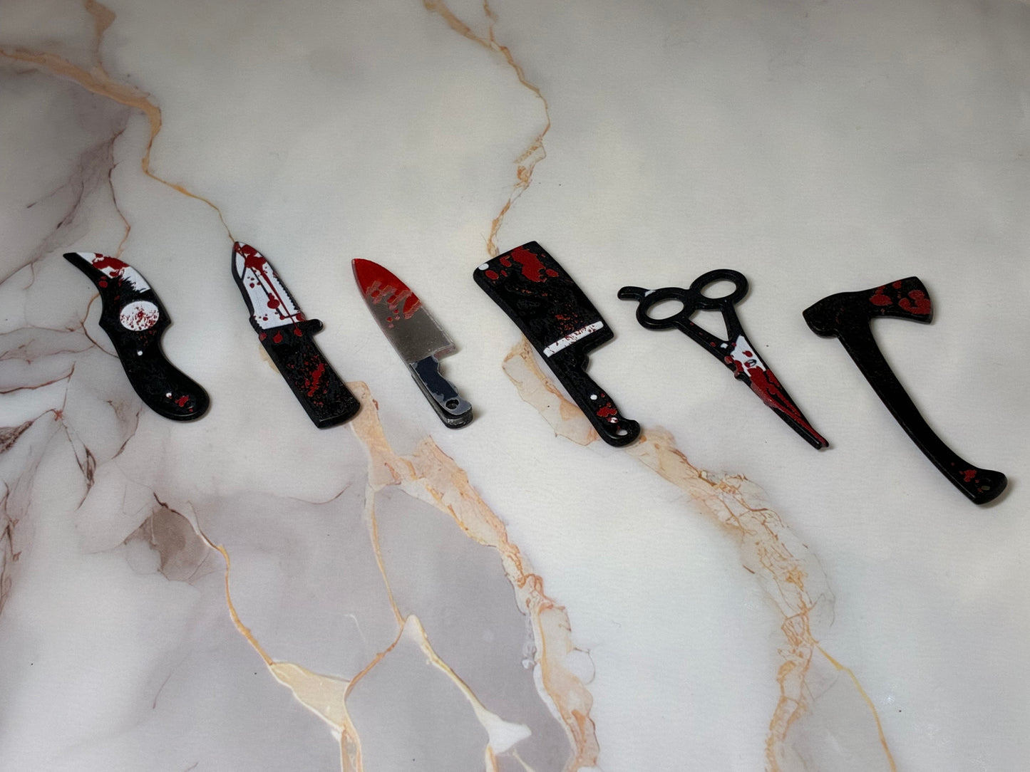Small Halloween Knives (Lid Decor)