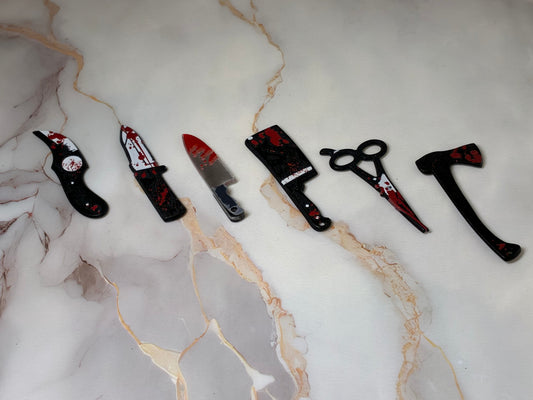 Small Halloween Knives (Lid Decor)